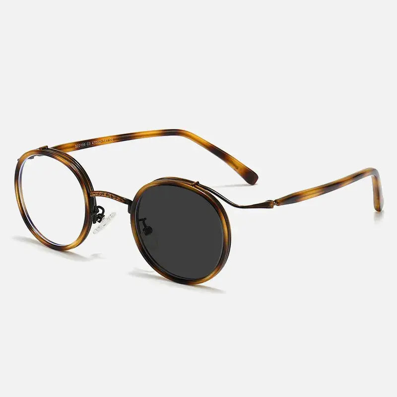 Unisex Round Full Rim Acetate Reading Glasses 22105 — view 11 | Rx Spectacle