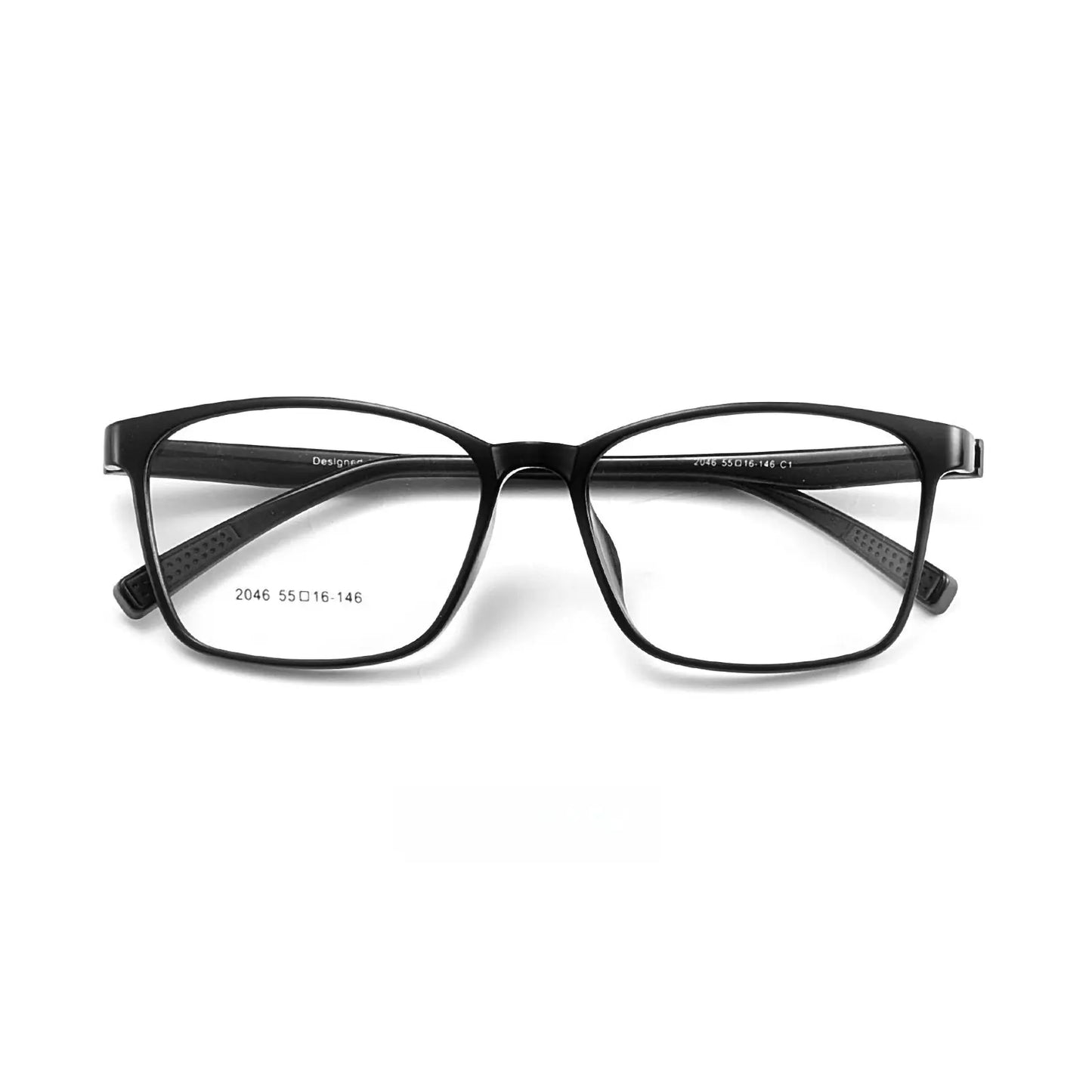 Unisex Square Full Rim TR90 Prescription Glasses Y2046 — view 8 | Rx Spectacle