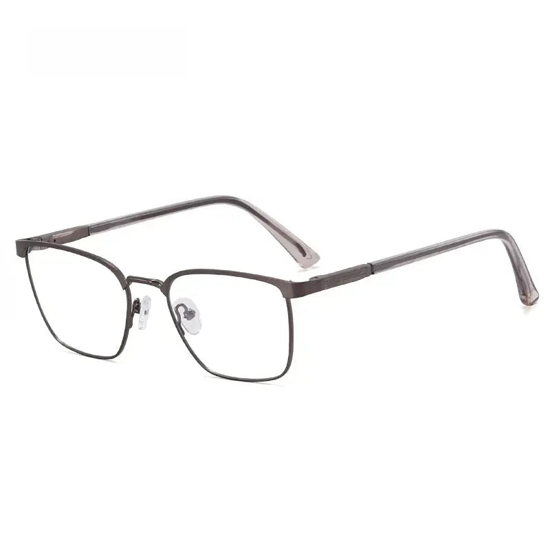 Square Full Rim Alloy Prescription Glasses 91704 — view 5 | Rx Spectacle