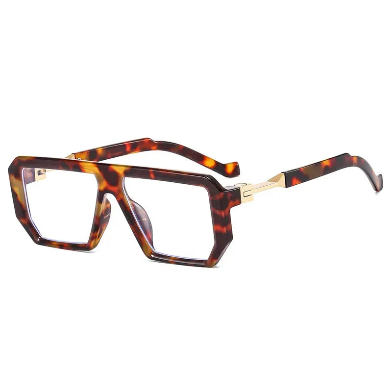 Unisex Browline Full Rim Alloy Reading Glasses 8725 — view 5 | Rx Spectacle