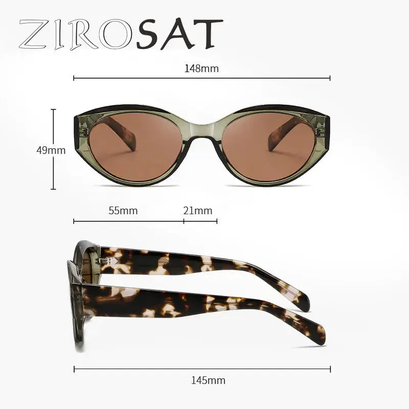 Unisex Oval Full Rim TR90 Prescription Glasses 526117 — view 2 | Rx Spectacle