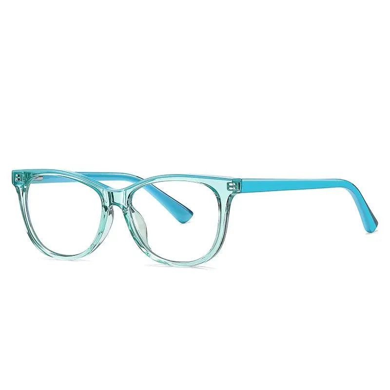 Square Full Rim Titanium Prescription Glasses 20207 — view 2 | Rx Spectacle
