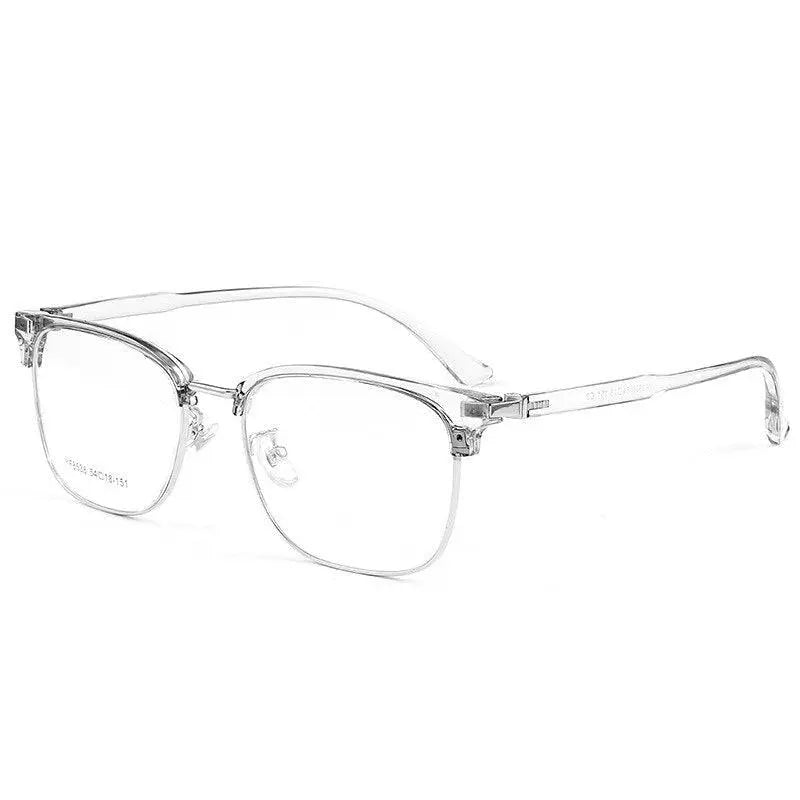 Men's Square Full Rim Acetate Prescription Glasses 8538YF — view 2 | Rx Spectacle