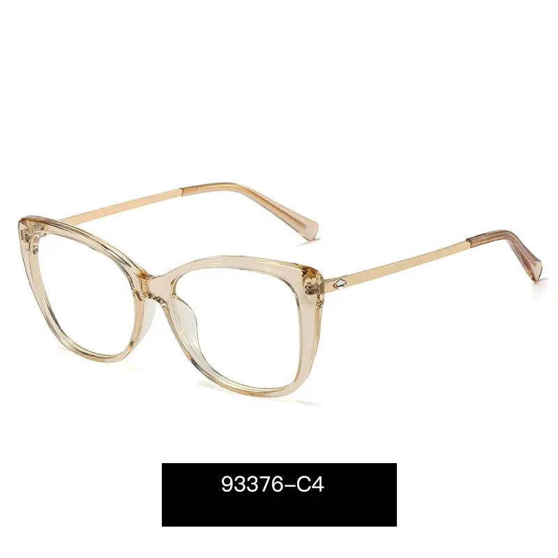 Women's Cat Eye Full Rim TR90 Prescription Glasses 93376 — view 5 | Rx Spectacle