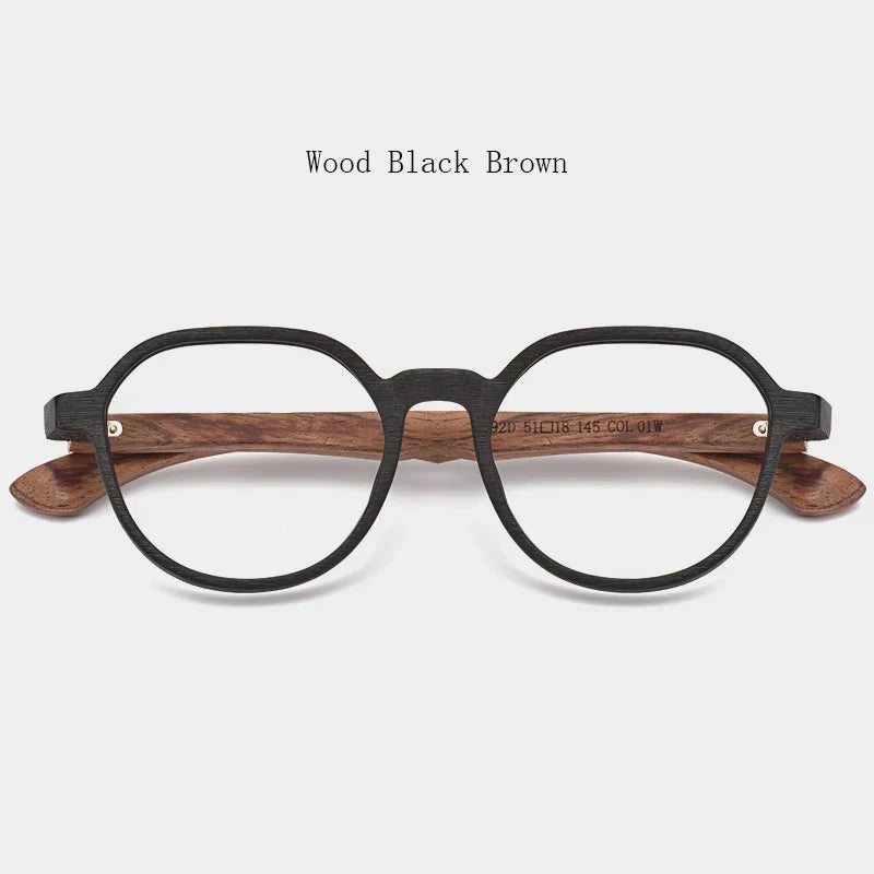 Women's Round Full Rim Acetate Prescription Glasses 759200 — view 3 | Rx Spectacle