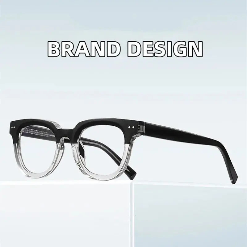 Unisex Square Full Rim Acetate Reading Glasses 2120 — view 2 | Rx Spectacle