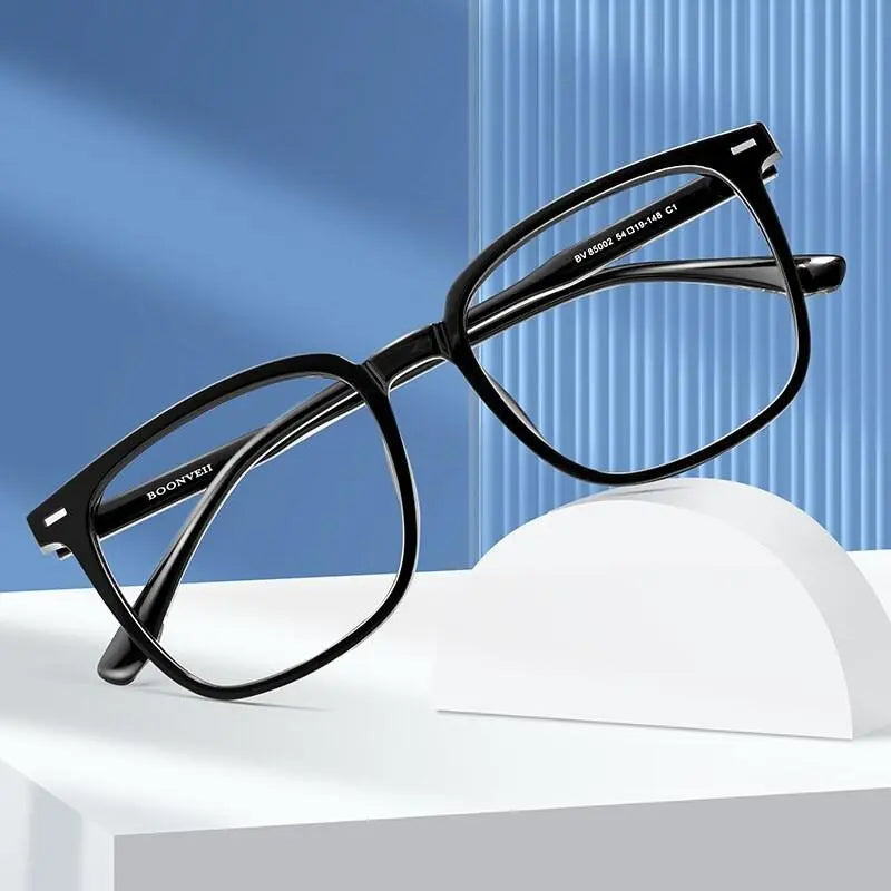 Unisex Square Full Rim Acetate Prescription Glasses BV85002B — view 9 | Rx Spectacle