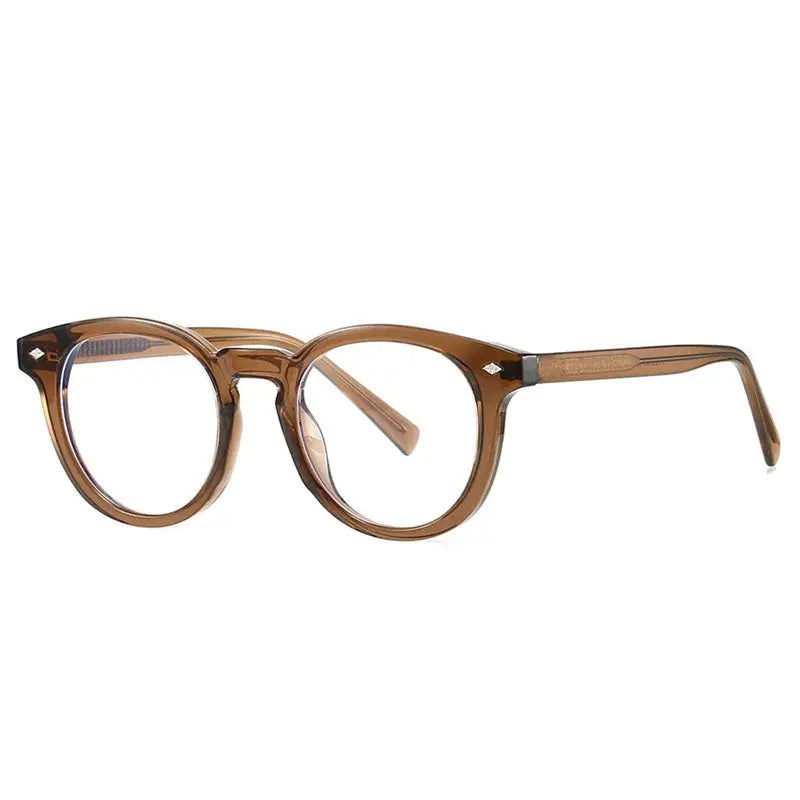 Unisex Round Full Rim TR90 Reading Glasses 28020 — view 10 | Rx Spectacle