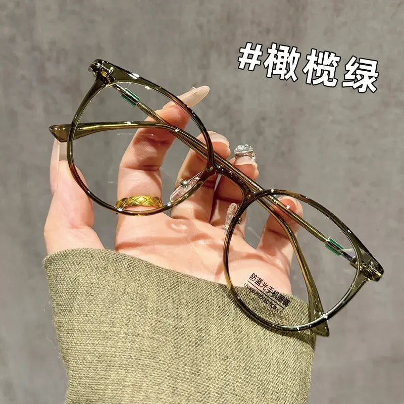 Women's Round Full Rim TR90 Prescription Glasses 98984 — view 8 | Rx Spectacle
