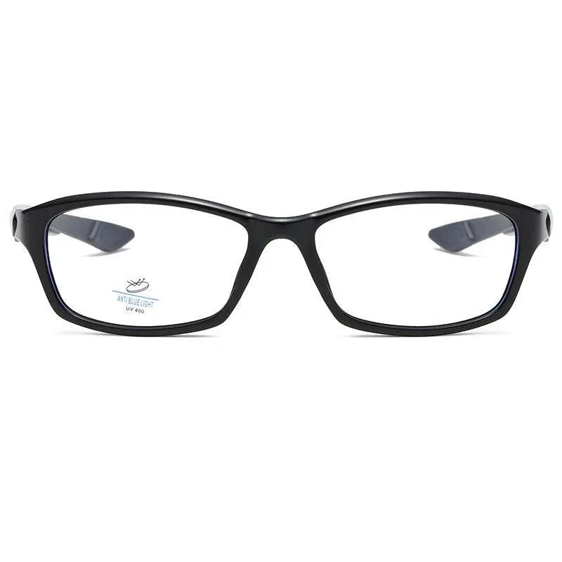 Men's Rectangular Full Rim Sports Glasses 81300 — view 9 | Rx Spectacle