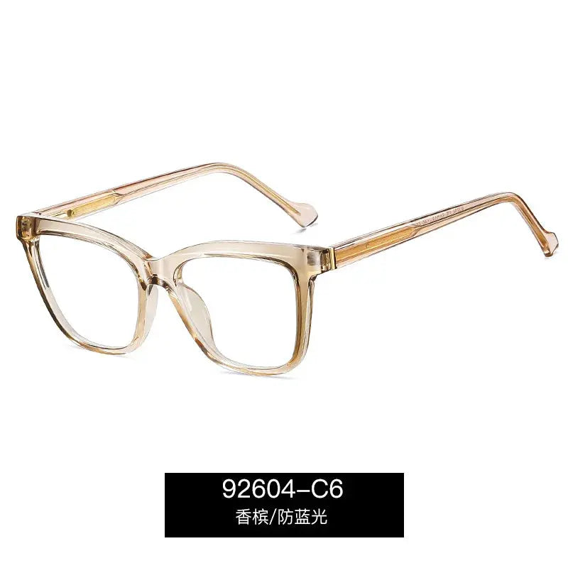 Women's Square Full Rim TR90 Prescription Glasses 392604 — view 5 | Rx Spectacle