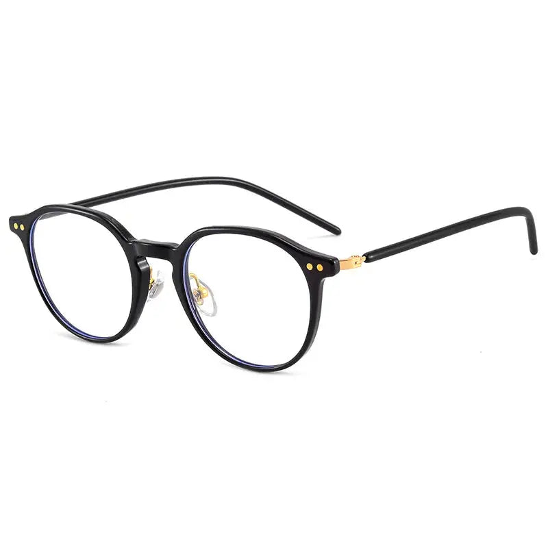 Women's Oval Full Rim Acetate Prescription Glasses 72272 — view 3 | Rx Spectacle