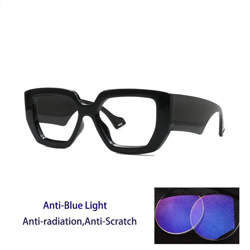 Unisex Square Full Rim Acetate Reading Glasses 86320 — view 13 | Rx Spectacle
