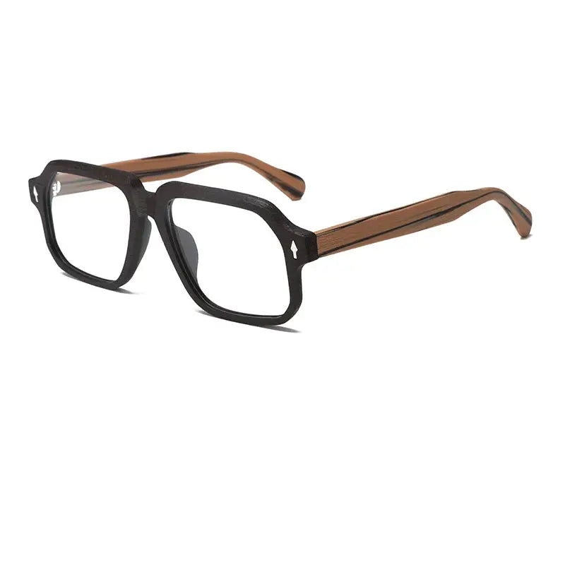 Unisex Square Full Rim Acetate Prescription Glasses 968188 — view 6 | Rx Spectacle