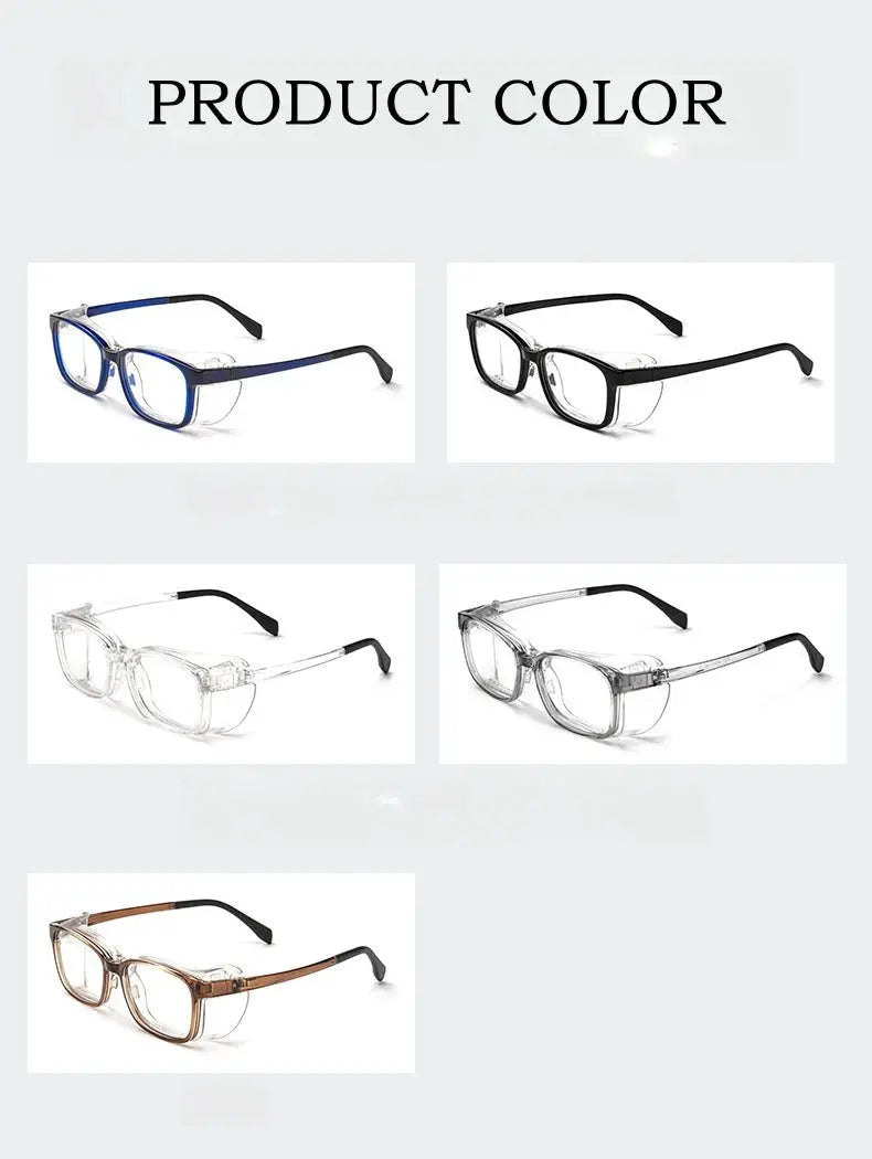 Unisex Square Full Rim TR90 Prescription Glasses Y9103 — view 11 | Rx Spectacle