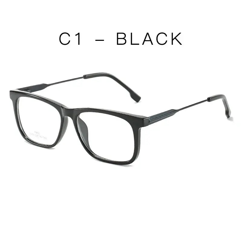 Unisex Square Full Rim TR90 Prescription Glasses 907849 — view 6 | Rx Spectacle