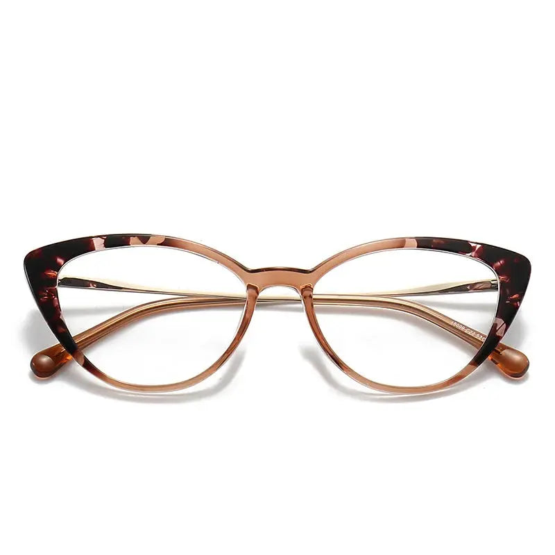 Unisex Cat Eye Full Rim Acetate Prescription Glasses 48099 — view 10 | Rx Spectacle