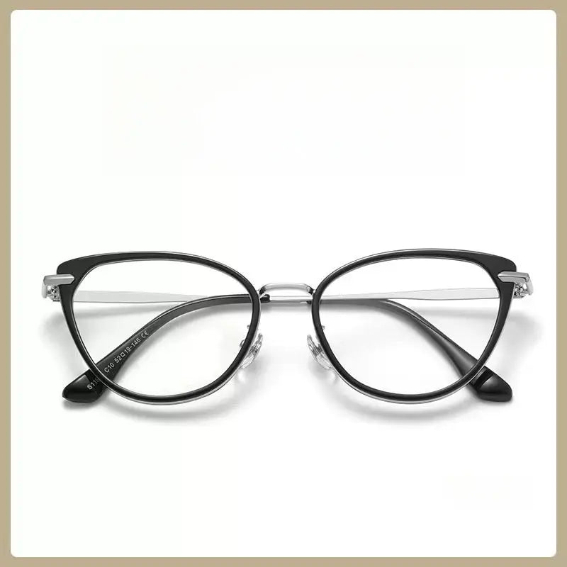 Women's Cat Eye Full Rim TR90 Prescription Glasses 11916 — view 4 | Rx Spectacle