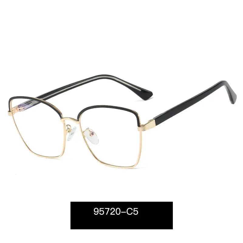 Women's Cat Eye Full Rim TR90 Prescription Glasses 95720 — view 4 | Rx Spectacle