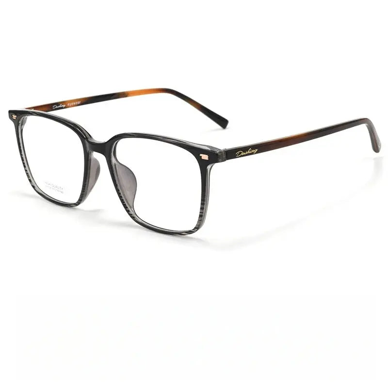 Unisex Square Full Rim TR90 Prescription Glasses 631038 — view 6 | Rx Spectacle