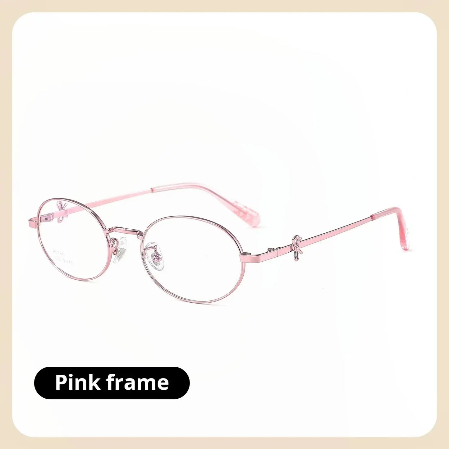 Women's Oval Full Rim Alloy Prescription Glasses 72164 — view 5 | Rx Spectacle