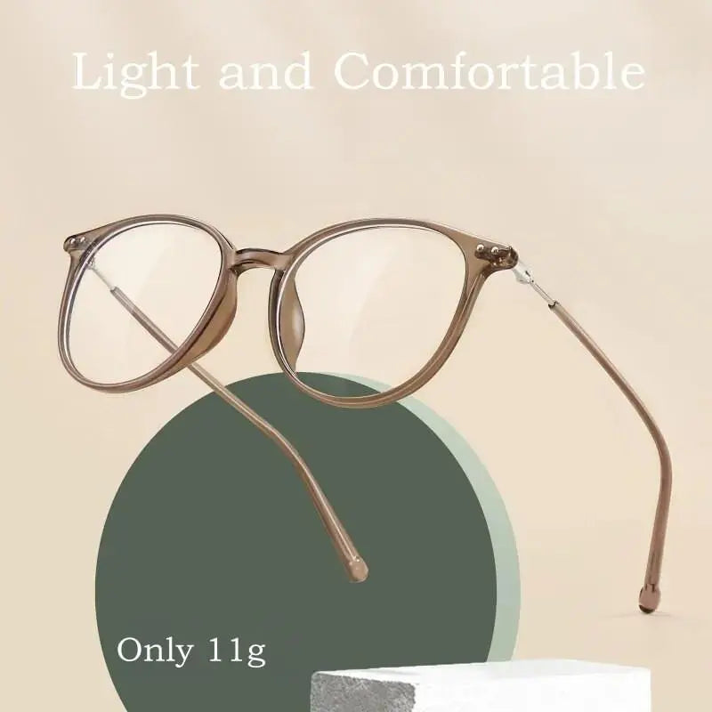 Unisex Square Full Rim TR90 Prescription Glasses 01252 — view 2 | Rx Spectacle