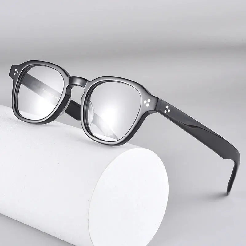 Unisex Square Full Rim Acetate Prescription Glasses 91147 — view 1 | Rx Spectacle
