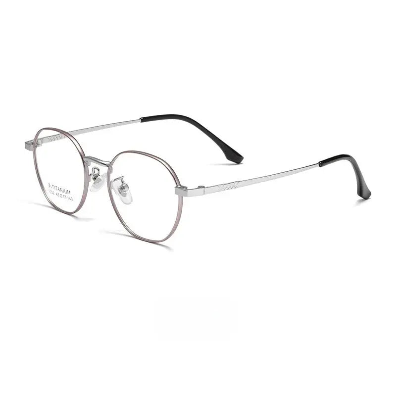 Oval Full Rim Alloy Prescription Glasses 10224 — view 5 | Rx Spectacle