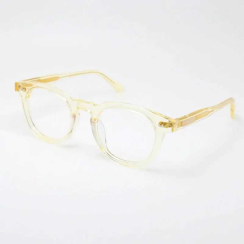 Unisex Square Full Rim Acetate Prescription Glasses 396144 — view 4 | Rx Spectacle