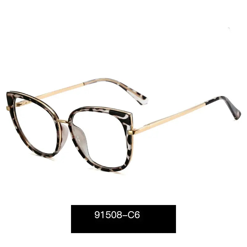 Women's Cat Eye Full Rim TR90 Prescription Glasses 191508 — view 7 | Rx Spectacle