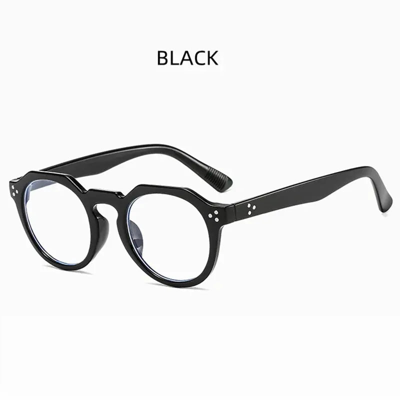 Unisex Round Full Rim Acetate Reading Glasses 3395 — view 3 | Rx Spectacle