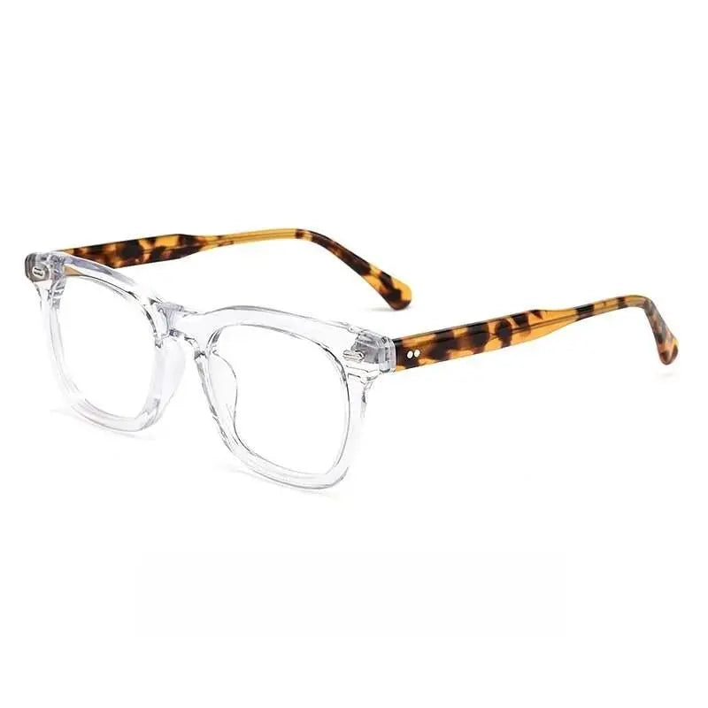 Unisex Square Full Rim Acetate Prescription Glasses Kbt98612 — view 10 | Rx Spectacle