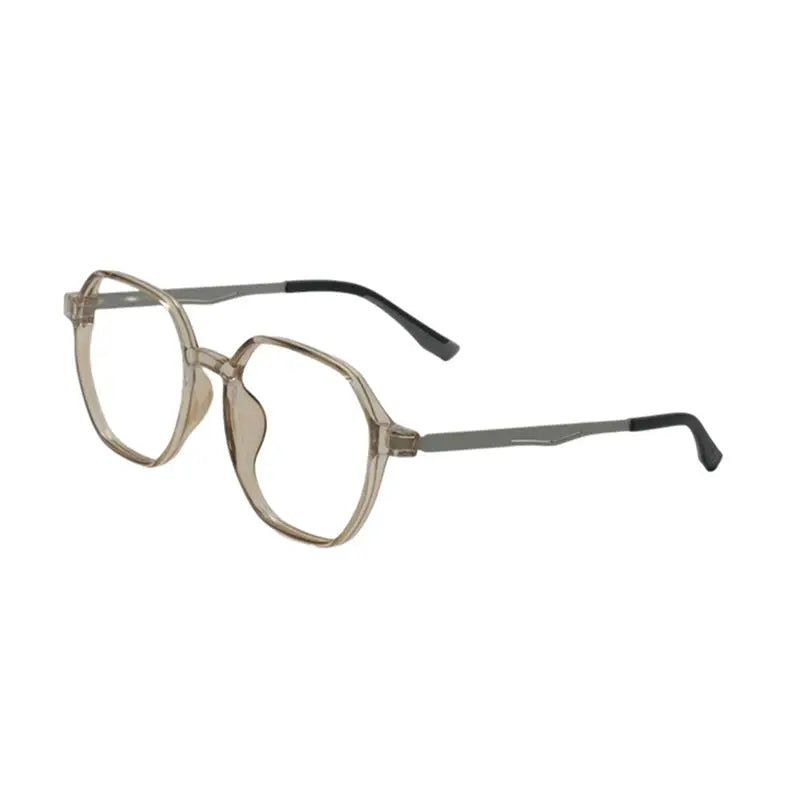 Men's Polygon Full Rim Titanium Prescription Glasses 256883 — view 3 | Rx Spectacle