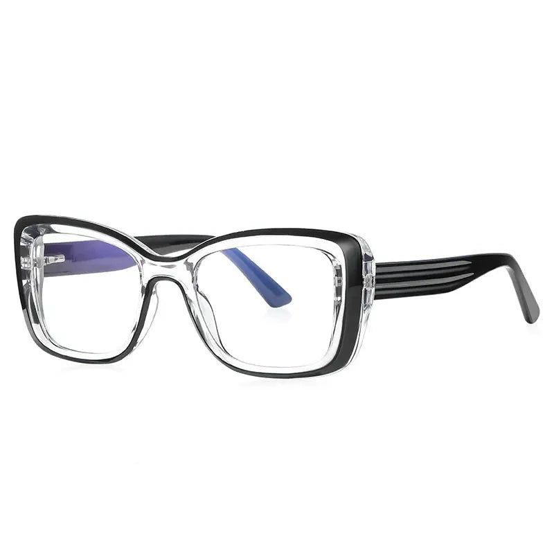 Unisex Square Full Rim TR90 Prescription Glasses 21147 — view 6 | Rx Spectacle