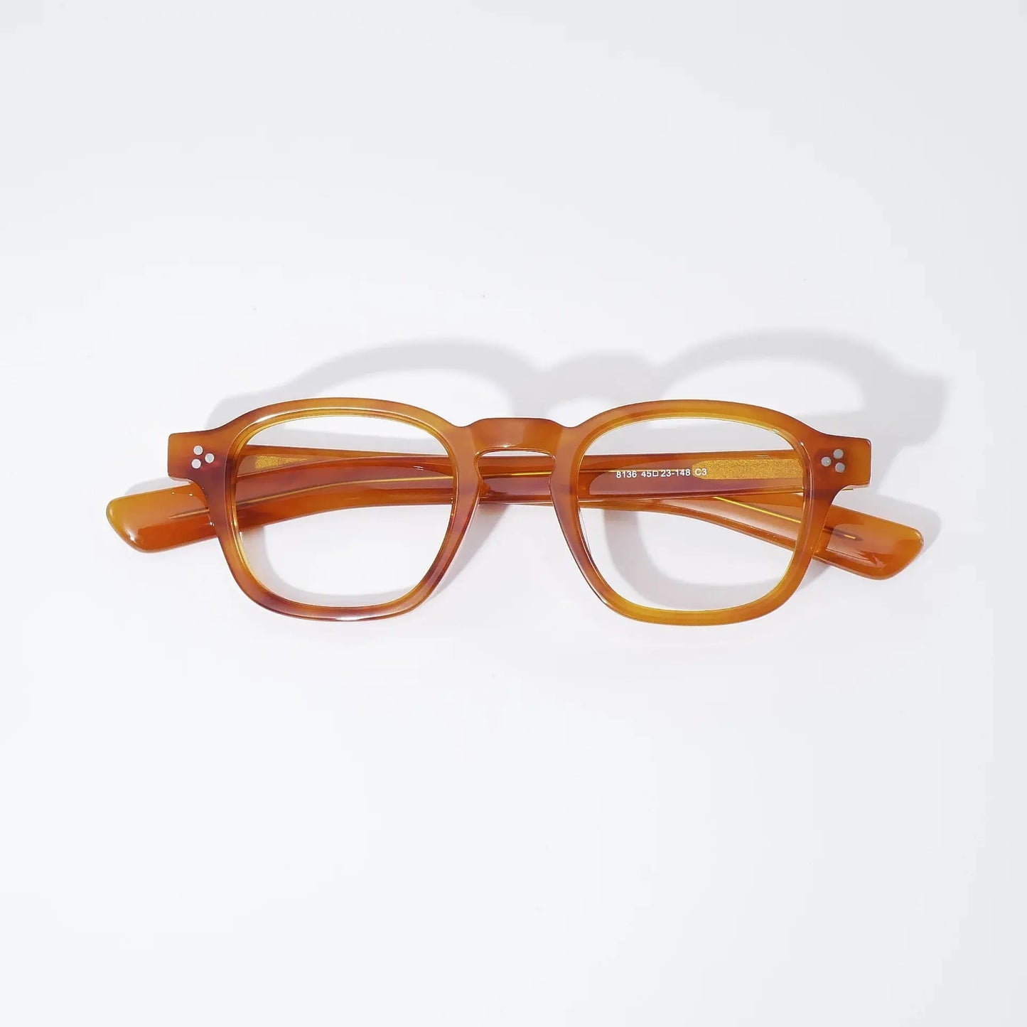 Women's Square Full Rim Acetate Prescription Glasses 638012 — view 5 | Rx Spectacle