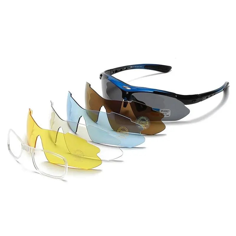 Men's Rectangular Semi-Rimless TR90 Prescription Glasses 0089 — view 3 | Rx Spectacle