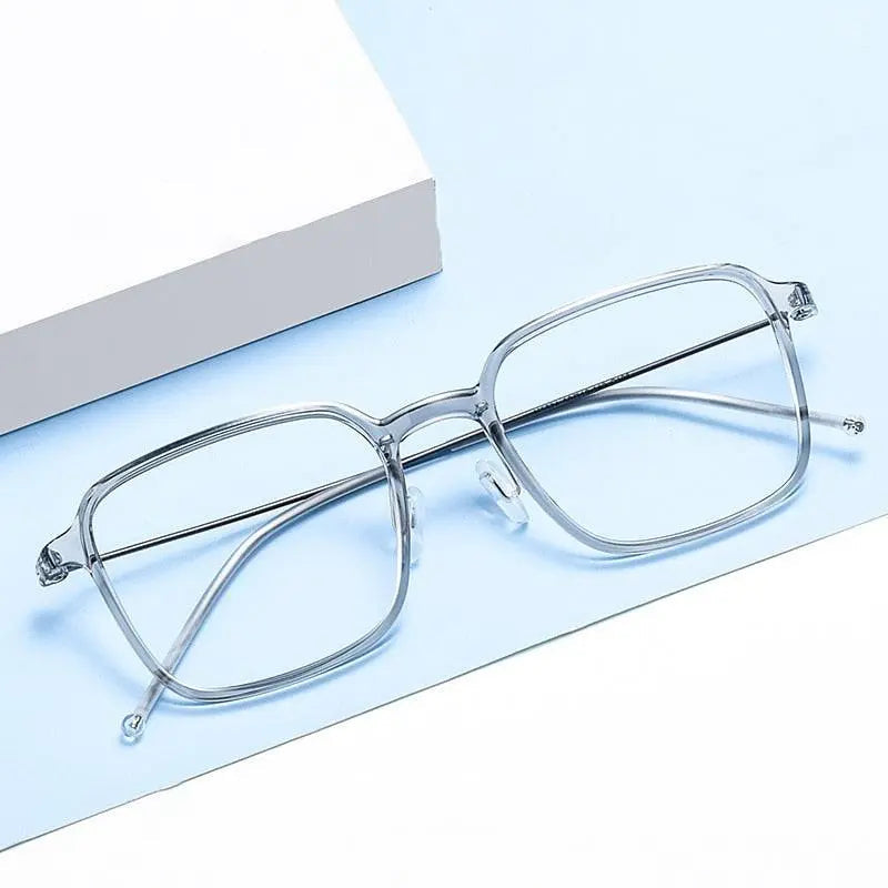 Unisex Square Full Rim TR90 Prescription Glasses 5824m — view 1 | Rx Spectacle