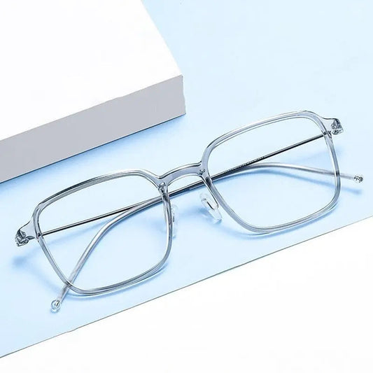 Unisex Square Full Rim TR90 Prescription Glasses 5824m — view 1 | Rx Spectacle
