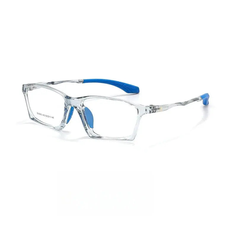 Unisex Square Full Rim Sports Glasses Y5003 — view 7 | Rx Spectacle