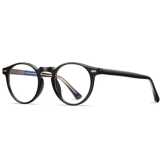 Unisex Round Full Rim Acetate Reading Glasses 2083 — view 1 | Rx Spectacle