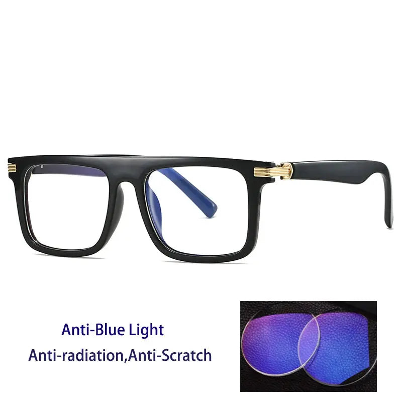Unisex Browline Full Rim Prescription Glasses 226100 — view 6 | Rx Spectacle