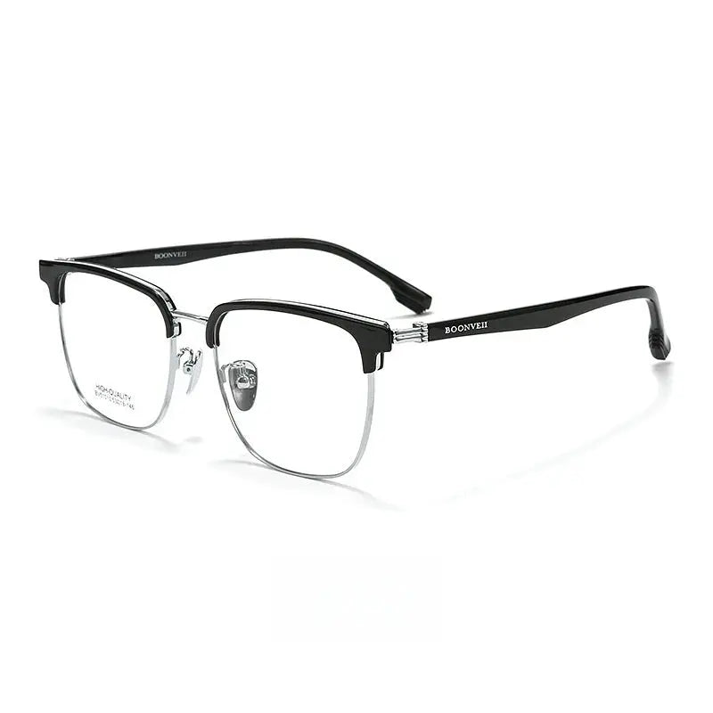 Men's Square Full Rim TR90 Prescription Glasses Y51010 — view 8 | Rx Spectacle