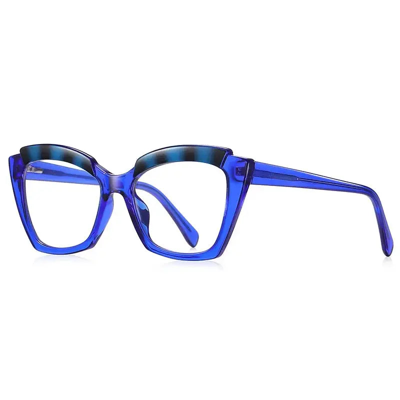 Unisex Cat Eye Full Rim TR90 Prescription Glasses 212299 — view 7 | Rx Spectacle