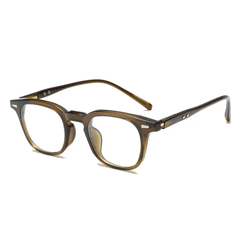 Unisex Square Full Rim Acetate Prescription Glasses L7156 — view 4 | Rx Spectacle