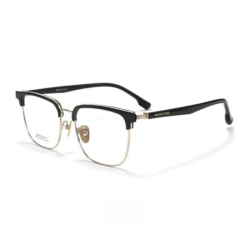 Men's Square Full Rim TR90 Prescription Glasses Y51010 — view 7 | Rx Spectacle