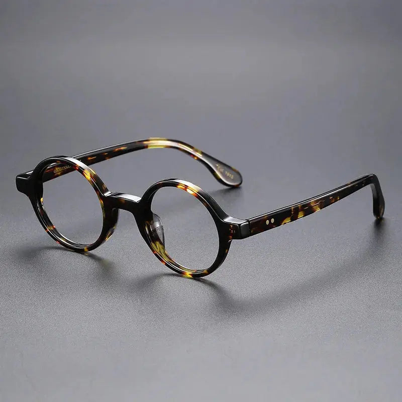 Women's Round Full Rim Acetate Prescription Glasses 56002 — view 3 | Rx Spectacle