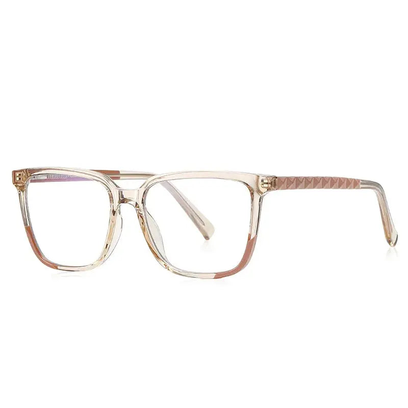Women's Square Full Rim TR90 Prescription Glasses 213507 — view 4 | Rx Spectacle