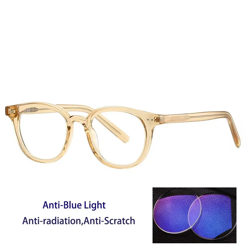 Unisex Oval Full Rim TR90 Reading Glasses 28005 — view 9 | Rx Spectacle