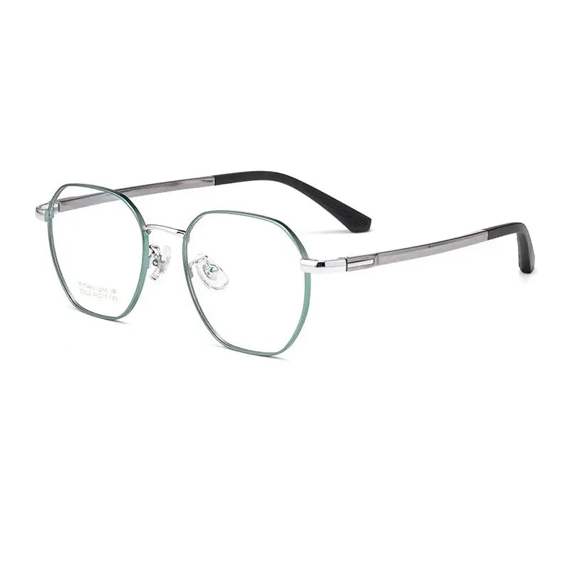 Women's Polygon Full Rim Prescription Glasses 480003 — view 4 | Rx Spectacle