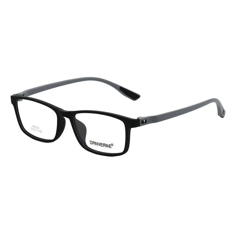 Unisex Square Full Rim Ultem Prescription Glasses M2039 — view 4 | Rx Spectacle